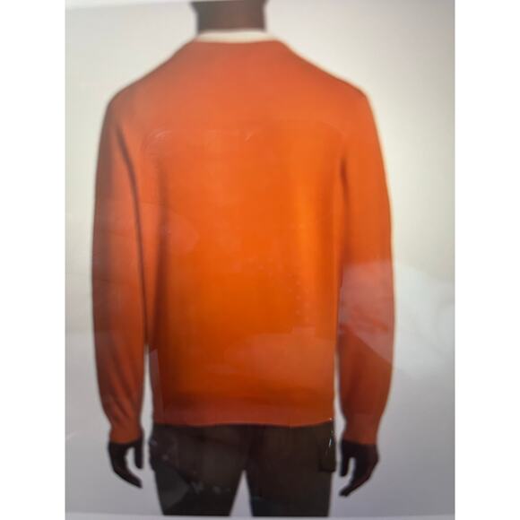 Hudson North Merino Wool V-Neck Sweater Size L - Picture 3 of 11